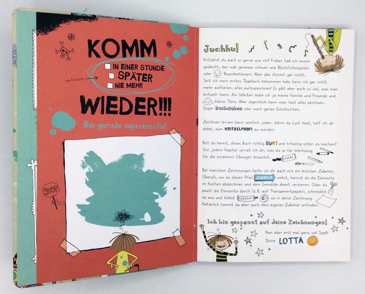 Produktbild Dein Lotta-Leben. Kritzelbuch (Deutsch, Alice Pantermüller, 2017)