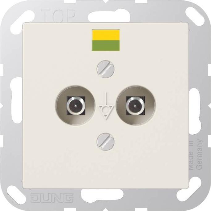JUNG, Steckdose, Potenzialausgleichsdose AS UP Steckd 2f ABA565-2