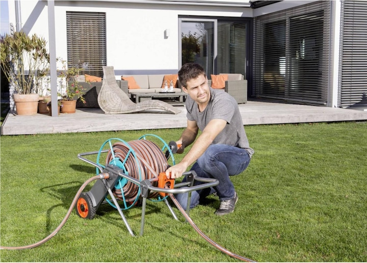 Actual product image Gardena Metal Hose Trolley 100