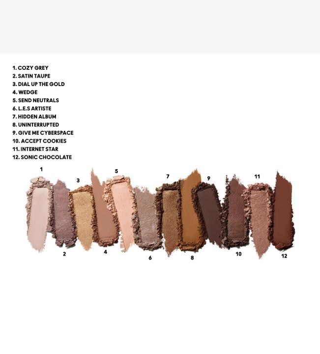 Productafbeelding MAC Cosmetics Connect in Kleurenpalet Eyes X12 Ongefilterde Nudes (Ongefilterde naakten)
