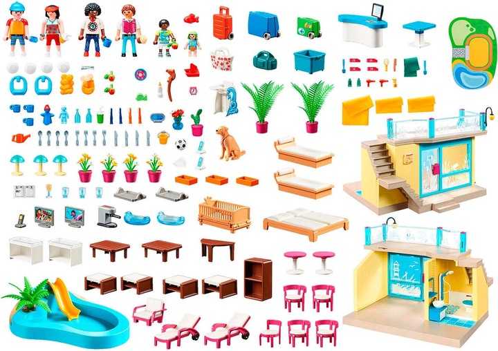 Actual product image Playmobil Beach Hotel (70434, Playmobil Family Fun)