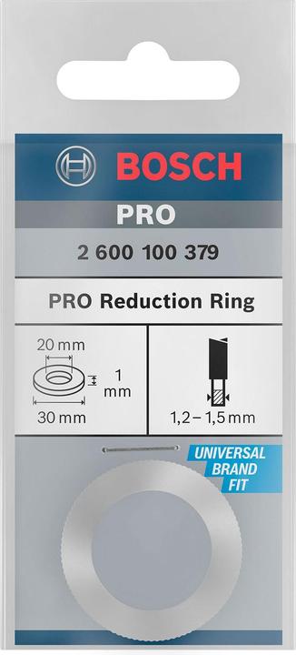 Actual product image Bosch Professional Reducing ring for PRO circular saw blade, 30 x 1 x 20 mm