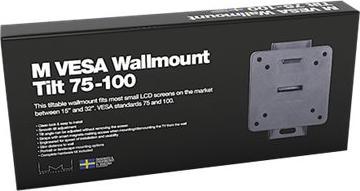 Image du produit Multibrackets Support mural jusqu'à 32", métal, noir, max 20 kg (Mur, 20 kg, 15" - 32")