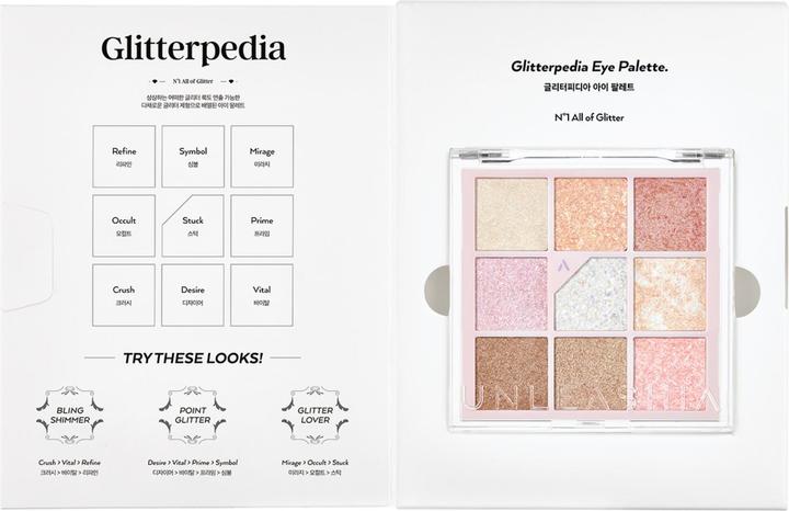 Image du produit Unleashia Glitterpedia N°1 All of Glitter (Multi)