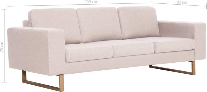 Produktbild vidaXL Domokos (3-Sitzer)