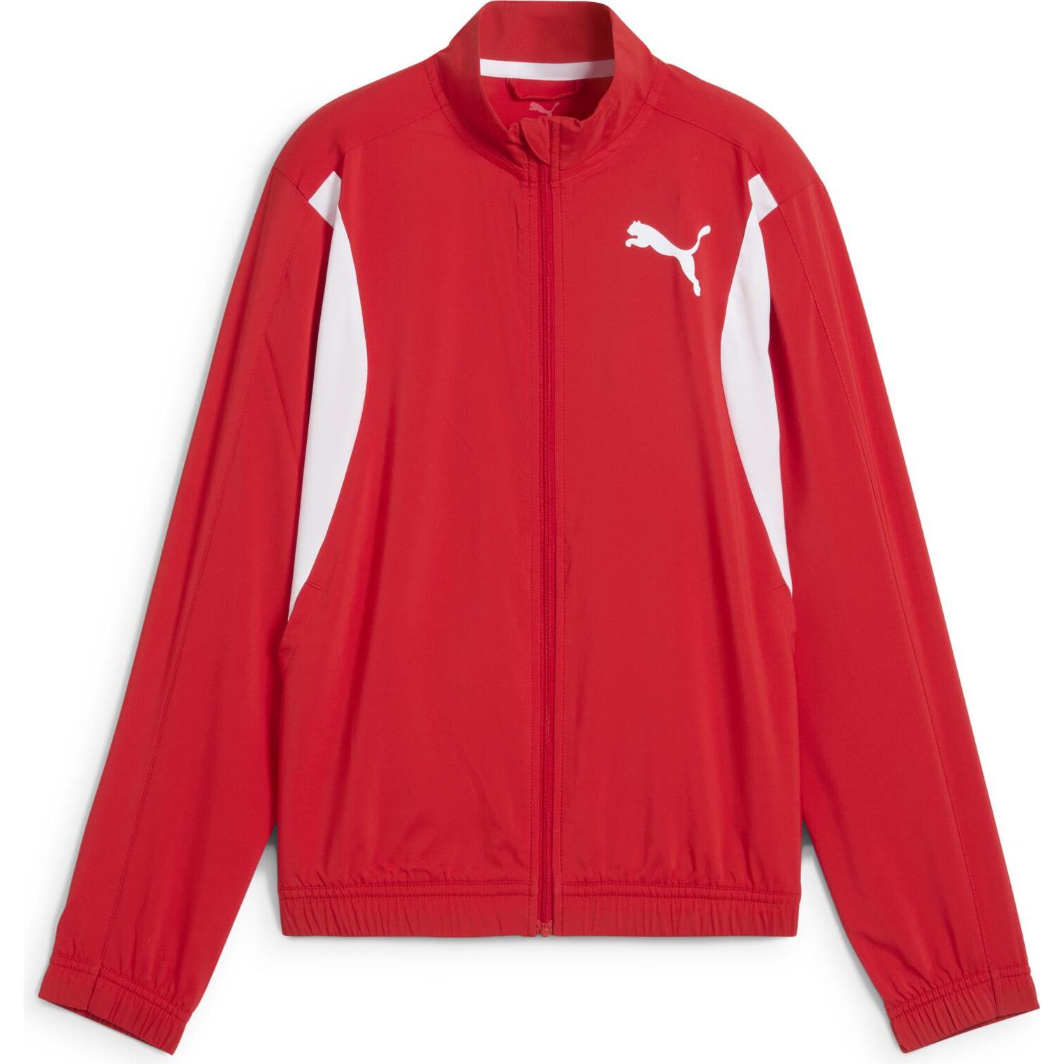 Thumbnail - Puma, Herren, Laufjacke, Y Cross The Line Jacket 3.0 (152), Rot, 152