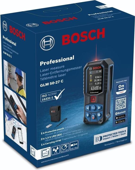 Actual product image Bosch Professional Laser range finder GLM 50-27 C (50 m, 635 nm)