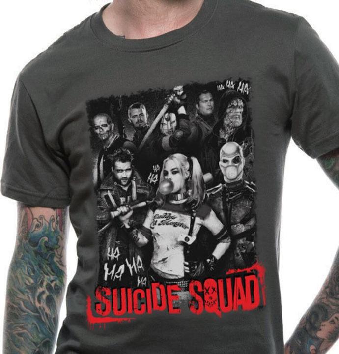 Immagine prodotto Suicide Squad Ha Ha Maglietta Adulto Unisex (XXL)