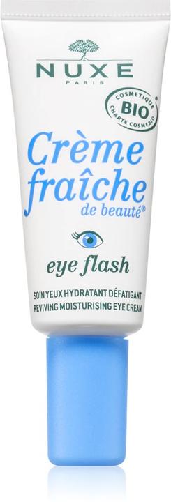 Immagine prodotto Nuxe Creme Fraiche De Beauté Eye Flash Bio 15 ml (Crema per la cura degli occhi, Giorno + Notte, 15 ml)