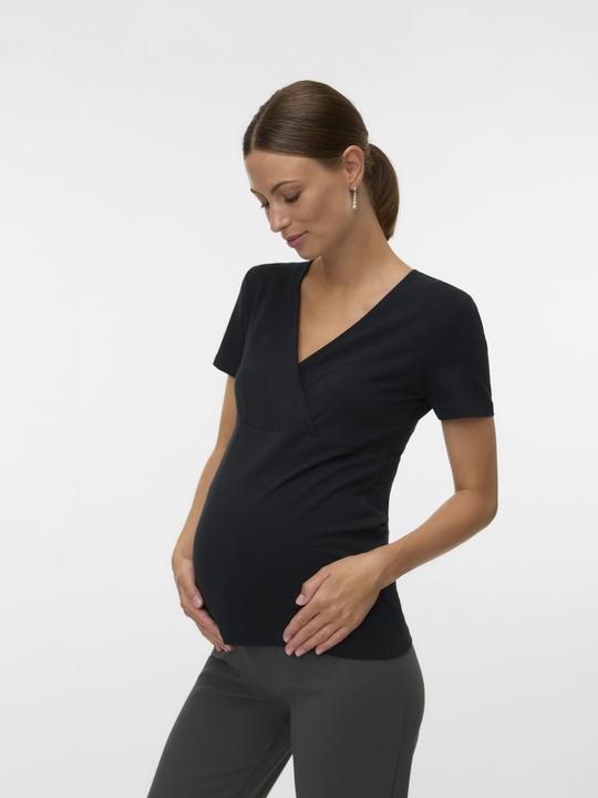 Immagine prodotto Mamalicious Eng anliegend V-Ausschnitt Top Bluse