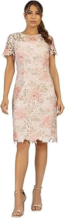Apart Fashion Short Lace Dress for Women, Formal Evening Gown (34)