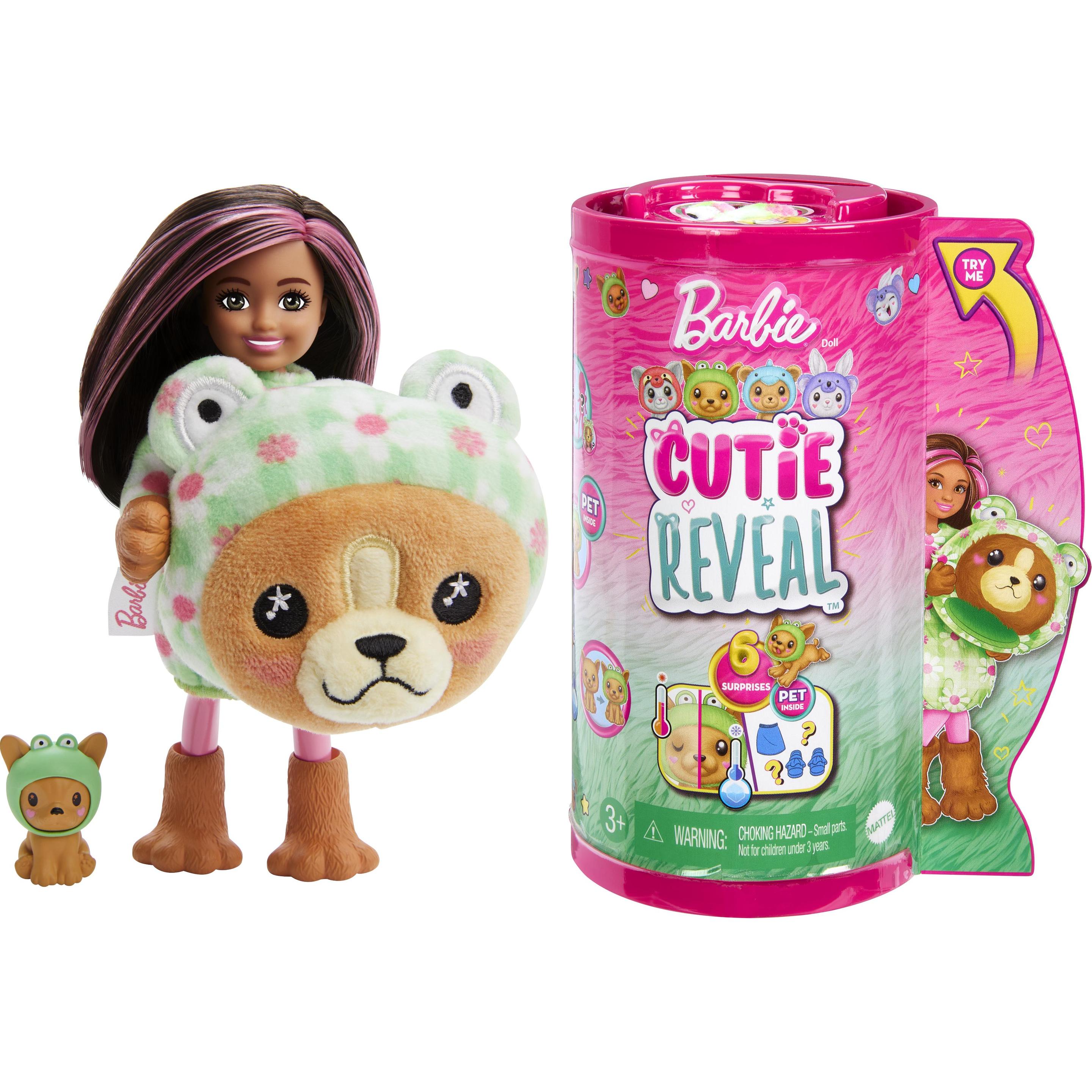 Barbie Cutie Reveal Chelsea Costume Cuties Series - Dog in Frog