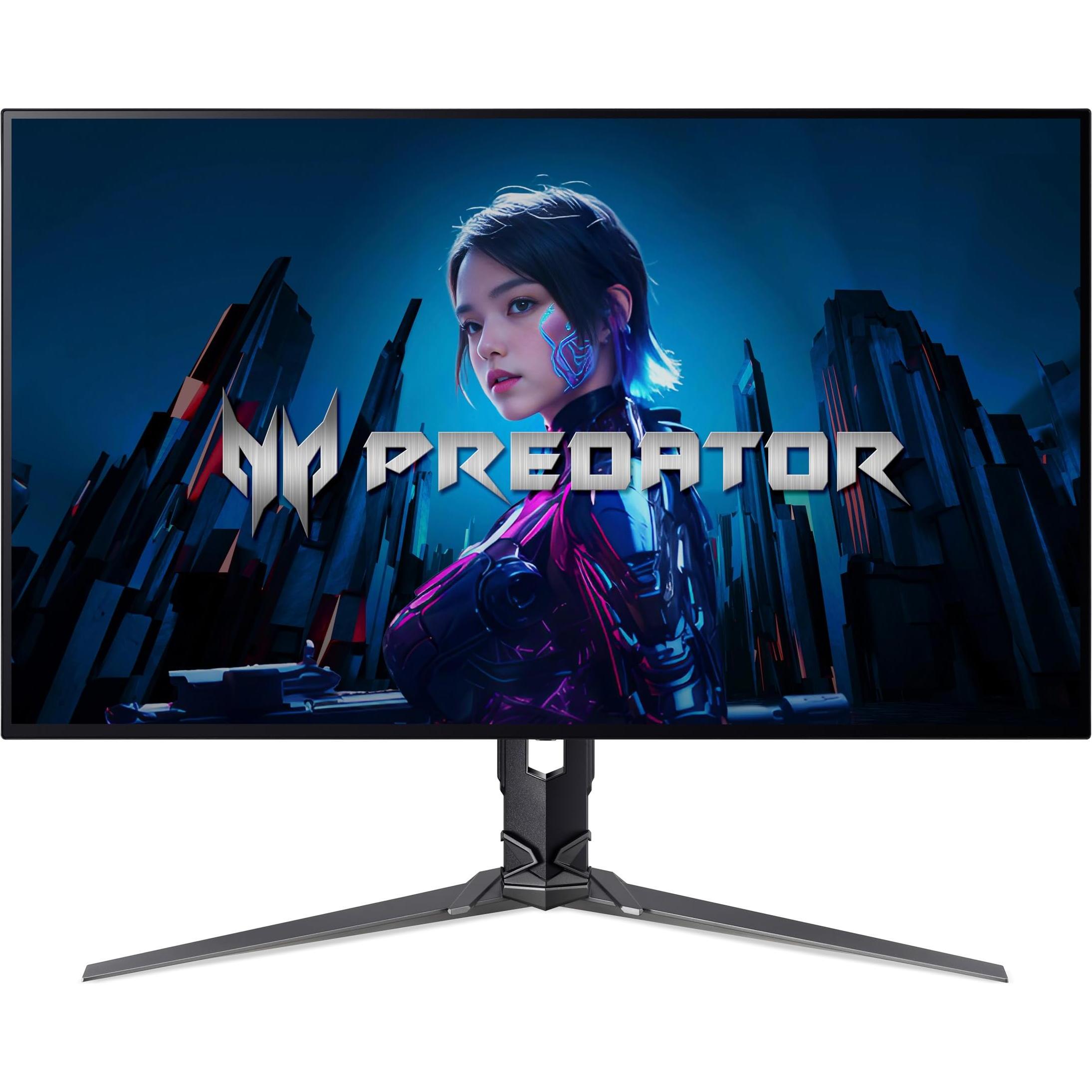 Acer Predator X32X3bmiiphuzx (3840 x 2160 Pixel, 31.50"), Monitor, Schwarz
