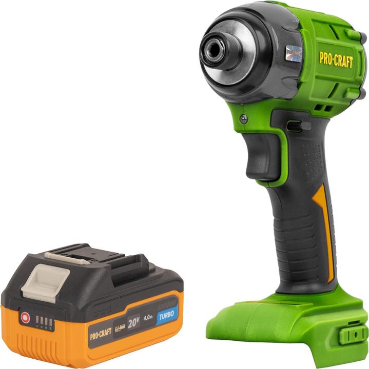 Produktbild Procraft PS22bb Akku Schlagschrauber 20 V 230 Nm 1/2" Brushless + 1x Akku 4,0 Ah - ohne Ladegerät (Schlagschrauber)