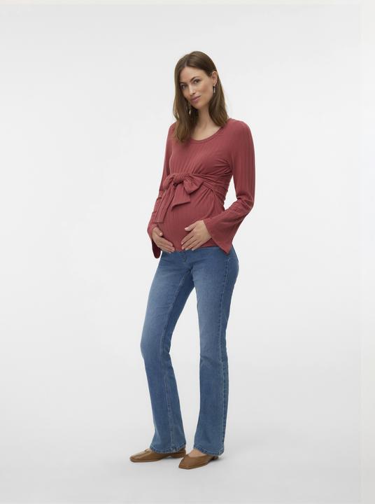 Actual product image Mamalicious Normal geschnitten U-Ausschnitt Top Bluse (M)