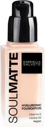 Gabriella Salvete Soulmatte Hyaluronic Foundation (01C Porcelain Cold)