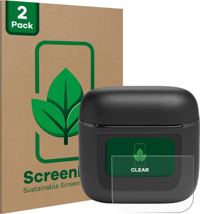 Actual product image ScreenLeaf Protective film sustainable screen protector screen protector film clear transparent