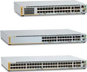 Actual product image Allied Telesis L3 FE 24 POE+ + 2SFP/COM. STA (24 ports)