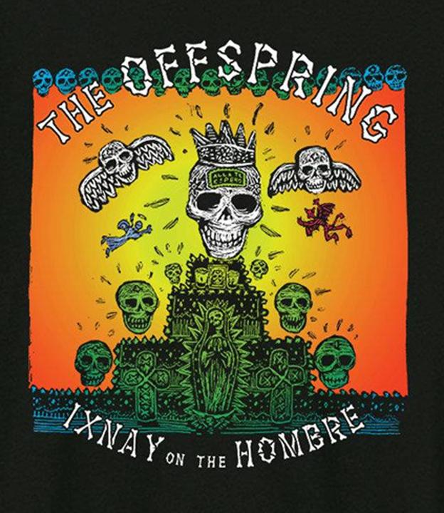 Actual product image Amplified Unisex Adult Ixnay On The Hombre Offspring T-Shirt (XL)