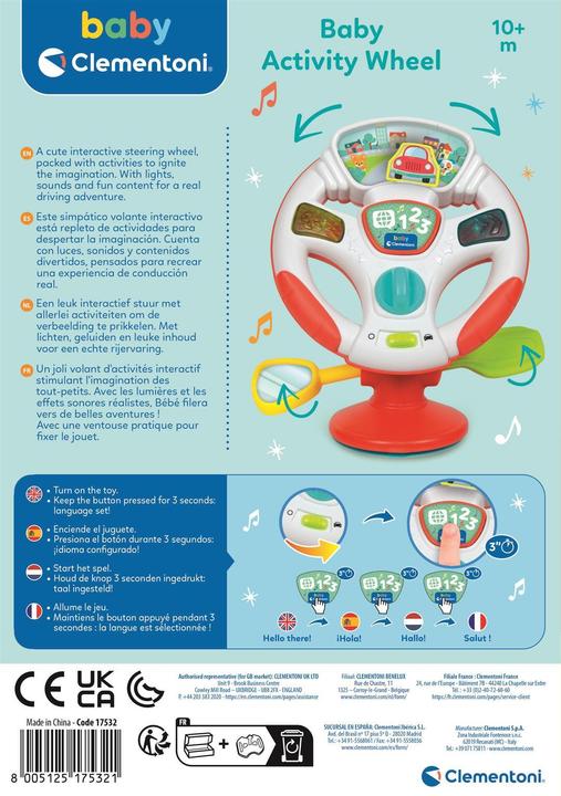 Image du produit Clementoni Baby-Lenkrad
