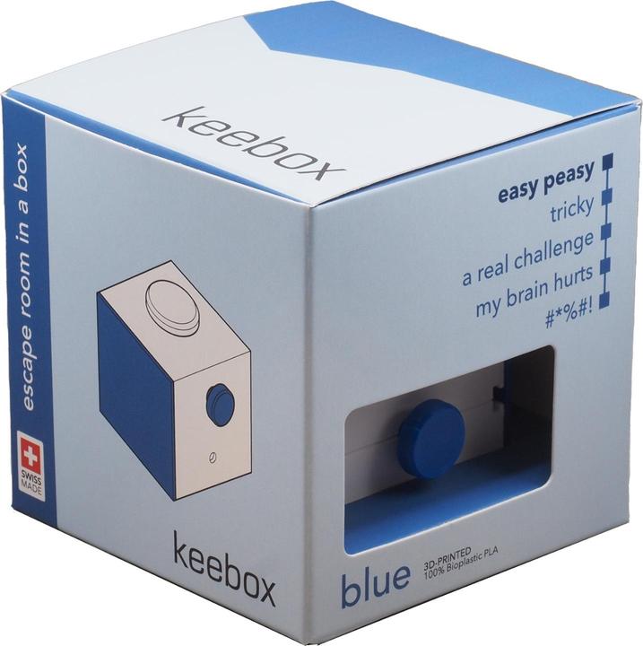 Actual product image Keebox blue - puzzle box / puzzle game (German, 1 Players)