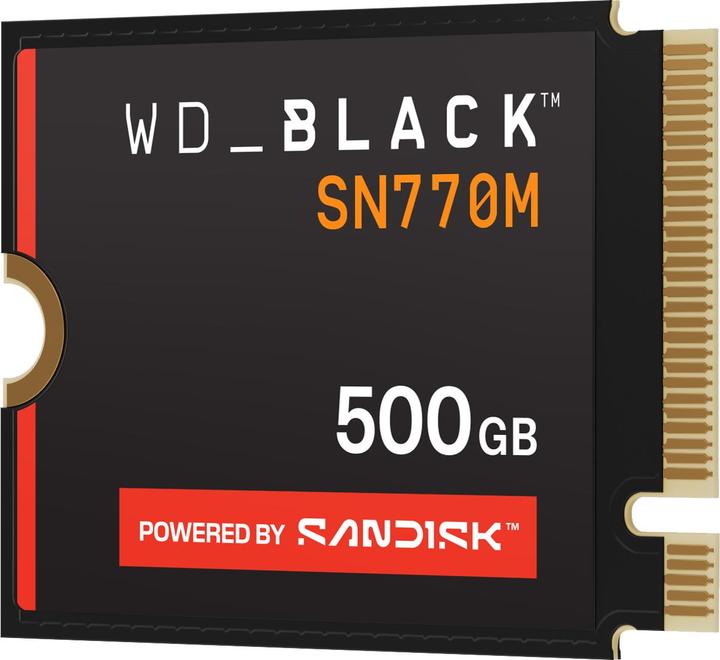 Produktbild WD Black SN770M powered by SANDISK (500 GB, M.2 2230)