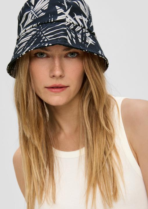 Produktbild s.Oliver Hut Bucket Hat mit All-over-Print (One Size)