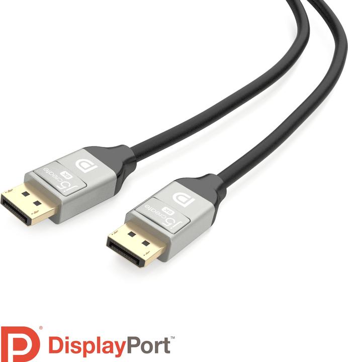 Actual product image j5Create DisplayPort — DisplayPort (2 m, DisplayPort, 1.4)
