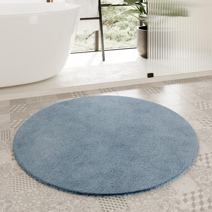 Actual product image Homie Living Badteppich Porto Azzurro (90 x 90 cm)