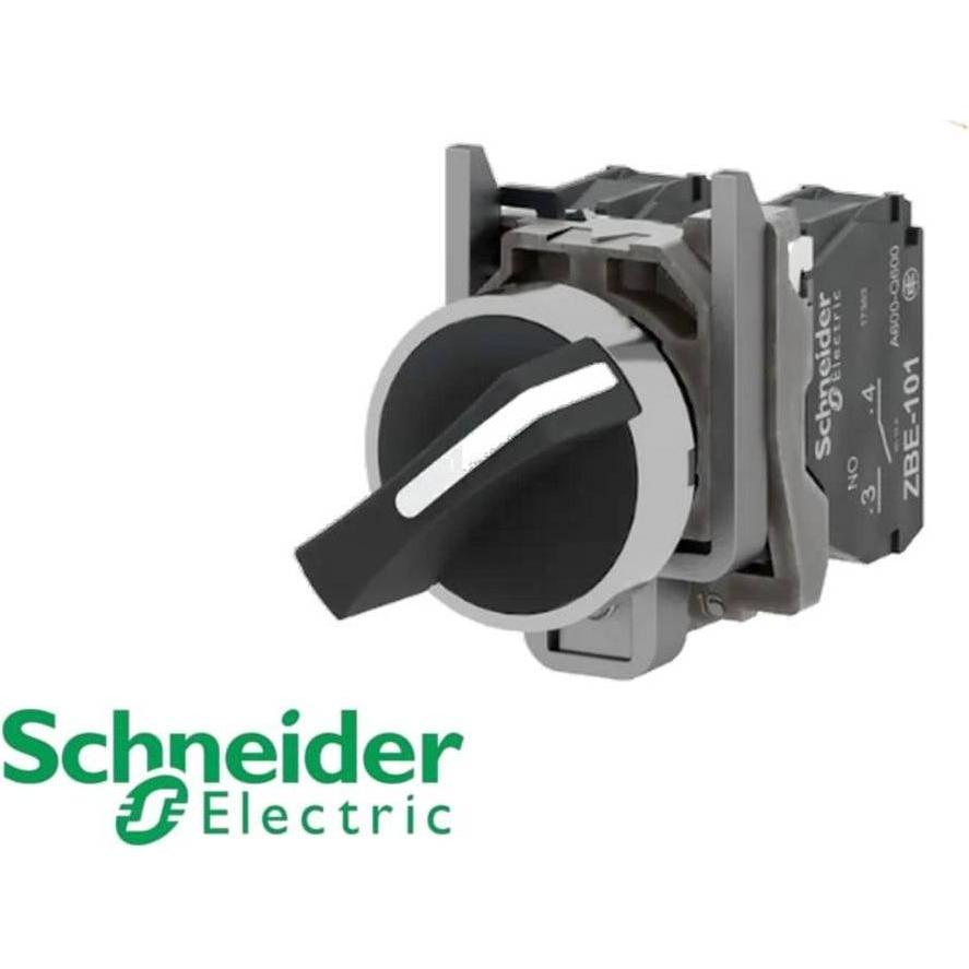 Thumbnail - Schneider Electric Wahlschalter 22mm, Taster + Schalter, Schwarz