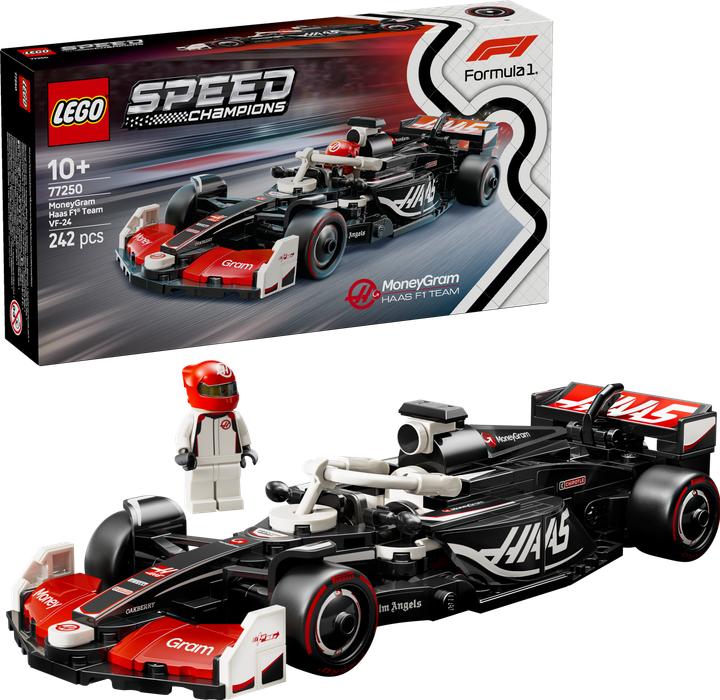 Image du produit LEGO MoneyGram Haas F1Team VF-24 Rennauto (77250, LEGO Speed Champions)