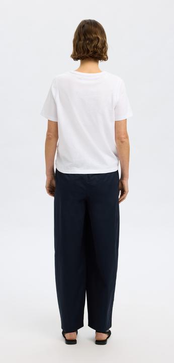 Produktbild Selected Femme 100% Baumwoll T-Shirt mit Rundhalsausschnitt (S)