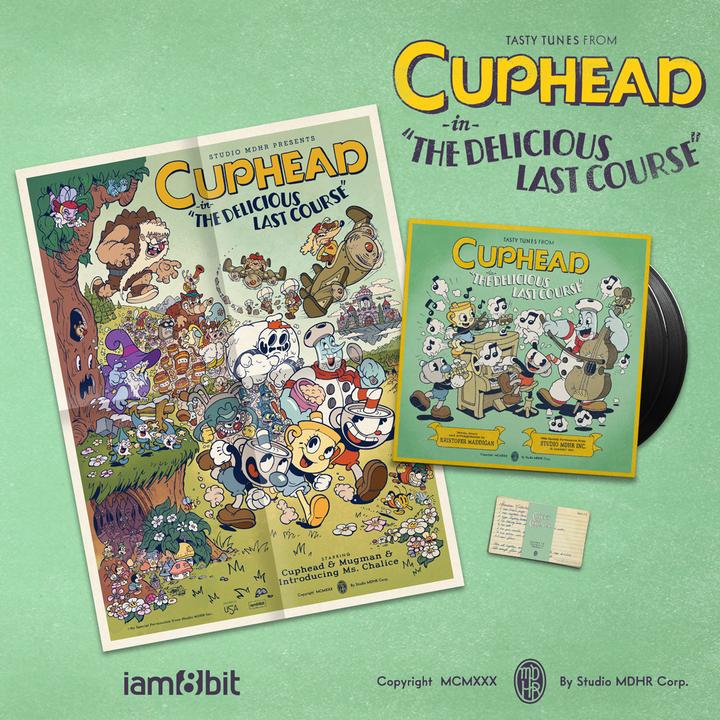 Productafbeelding iam8bit Cuphead: De heerlijke laatste gang - originele soundtrack - 2-LP zwart vinyl (Shawn Dickinson)