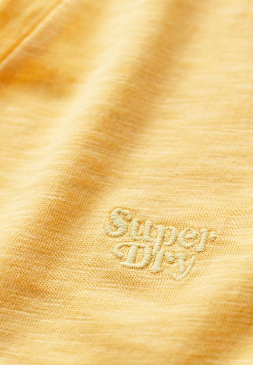 Produktbild Superdry Strukturiertes T-Shirt mit V-Ausschnitt und Stickerei (XXL)
