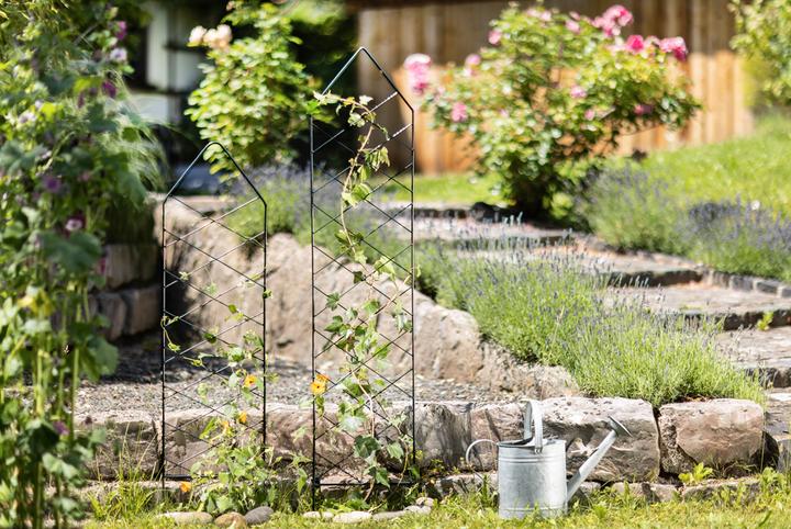 Image du produit Windhager Treillis décoratif en métal Rhomus anthracite 150x30 cm (30 cm, 30 cm)