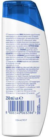 Image du produit Head & Shoulders Citrus Fresh (shampooing anti-dandruff) - Volume : 250 ml (250 ml, Shampoing liquide)