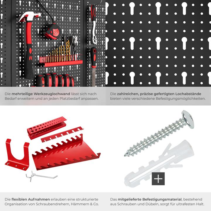 Image du produit tectake Werkzeuglochwand