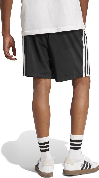 Actual product image adidas Men's Essential Three Stripes Chelsea Base Short, Black/White, XXL (XXL)