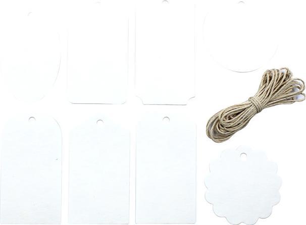 Artoz Hangtag Set Recycled (Geschenkband, 16 x)