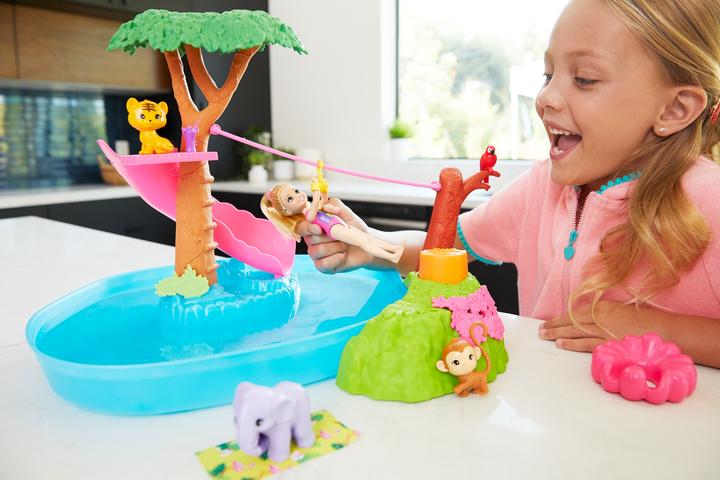 Immagine prodotto Barbie e Chelsea Il compleanno perduto Il fiume della giungla Play Set
