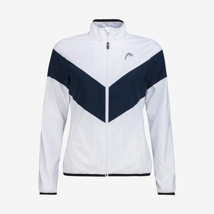 Produktbild Head Club Jacket W weiss/dunkelblau (XS)