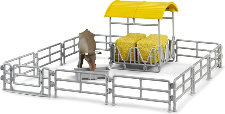 Actual product image Bruder 62612 Zubehör: Heuraufe mit Zäunen und Trog