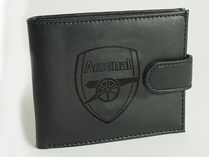 Actual product image Arsenal FC Team Leather Wallet