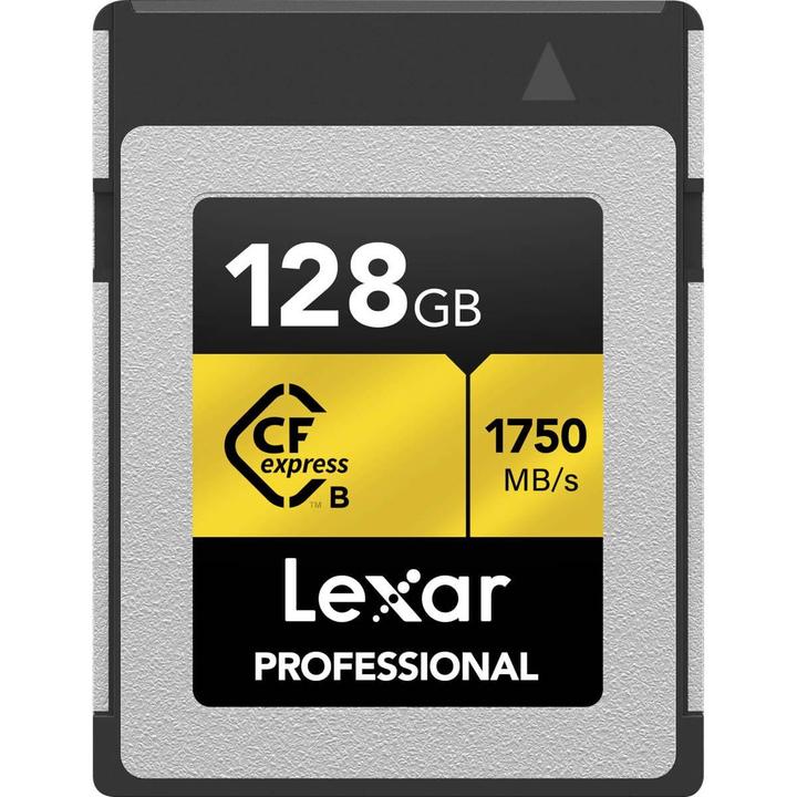 Actual product image Lexar Professional Gold Series 2.0 (128 GB, CFexpress type B, UHS-I)