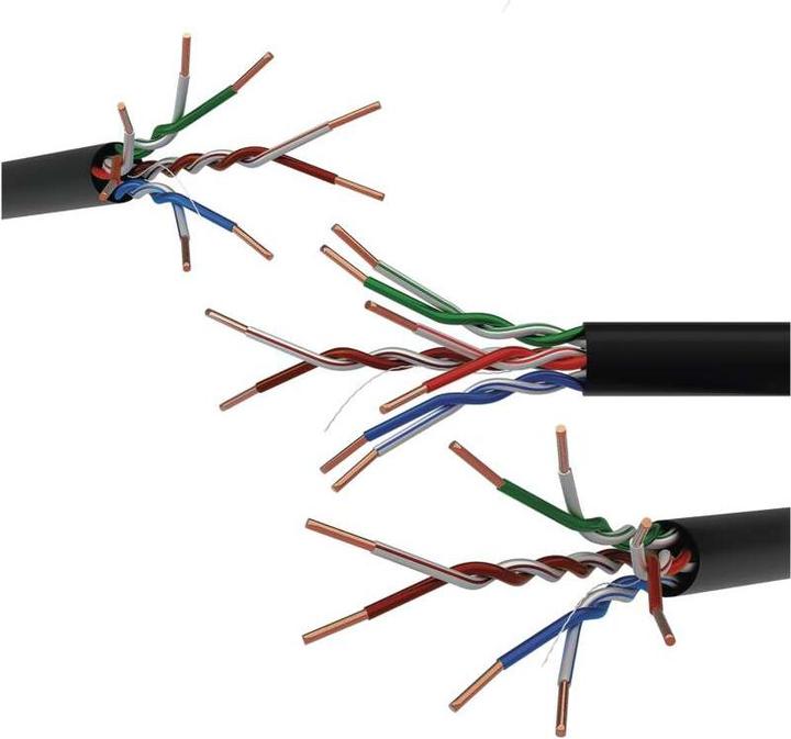 Produktbild Emos Utp Cable Cat5e Pe Outdoor 305m Box (UTP, CAT5e, 305 m)