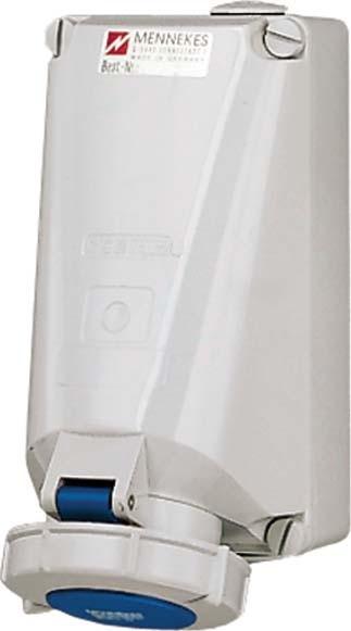 Produktbild Mennekes MEN 5757 16A3P 6H230V Wanddose IP67