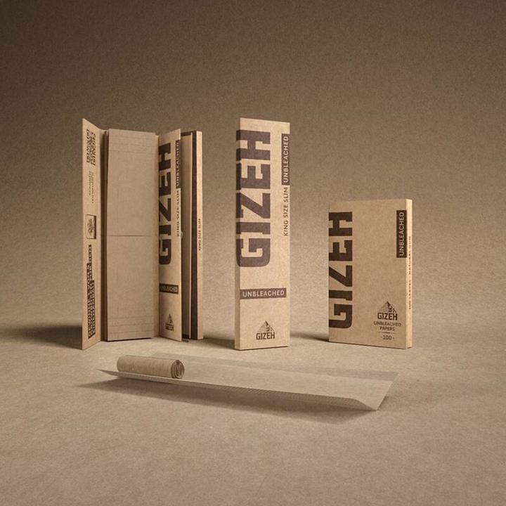 Image du produit Gizeh Papers Unbleached King Size Slim + Tips