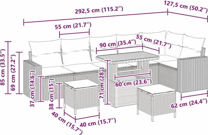 Produktbild vidaXL Vincent