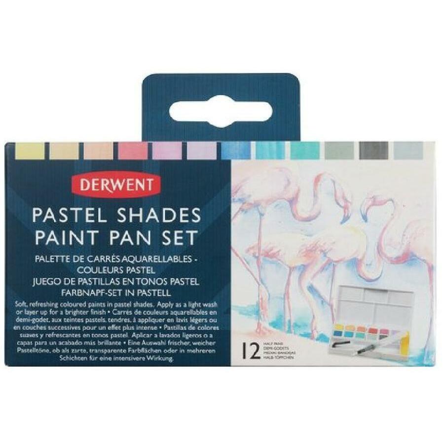 Thumbnail - Derwent, Künstlerfarbe + Bastelfarbe, Pastellfarben-Set (Mehrfarbig)
