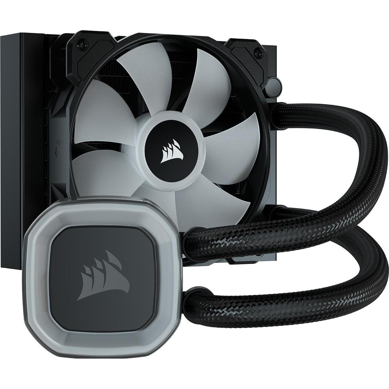 Thumbnail - Corsair H55 RGB, CPU Wasserkühler, Schwarz